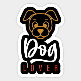 Dog Lover Sticker